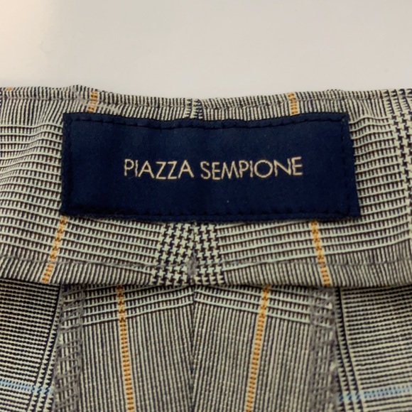 Piazza Sempione Hounds tooth check pants - Picture 7 of 9